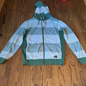 Nike Dri-fit zip front jacket.